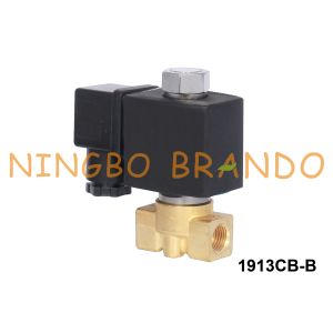 1/8'' Water Air Brass Solenoid Valve 2 Way Normally Open 24V 220V