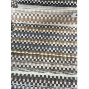 Yarn Dyed Chenille Sofa Fabric 100%Polyester Jacquard Home Textile Fabric For