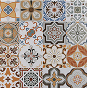 Home Decoration Mix Color 600x600mm Modern Porcelain Tile