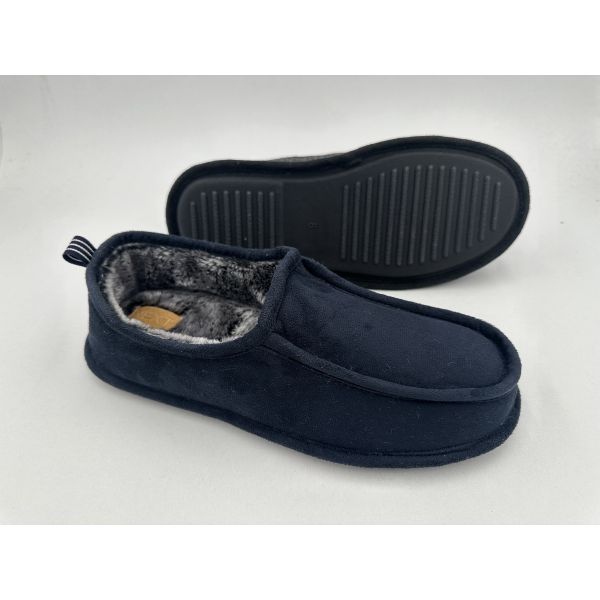 Memory Foam Mens' Indoor Slippers TPR Rubber Sole Warm House Shoes Custom Sizes