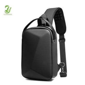 NEW MEN'S CHEST BAG LARGE CAPACITY SHOULDER BAG CROSSBODY BAG MALE LEISURE