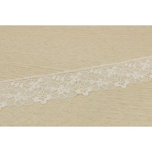 Guipure Embroidered Lace Trim With 100% Polyester