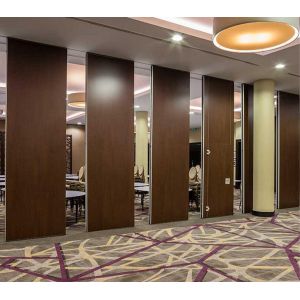 ISO9001 Acoustic Partition Walls / Function Room Operable Folding Partition