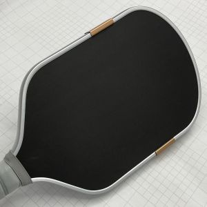 HIGOOO Custom Boomstick Pickleball Paddle14/16mm Electroplated Shiny Edge Metal