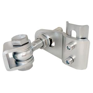 Color Zinc Plated Swing Gate Hinge With Adjustable Nut And Bolt