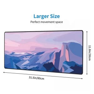 30x80 cm 400*900mm XXL XXXL Personalizado Rubber Mousepad Large Mousemat Gaming