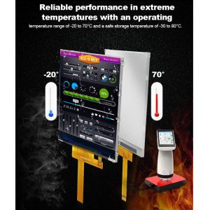 Polcd 240x320 Led Backlit Tft Lcd Display 2.4 Inch LCM 260 Nit Brightness Lcm