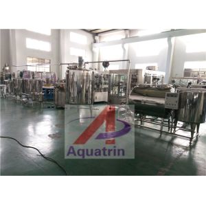 Height 300mm 3kw Beverage Filling Machine For Hot Juice