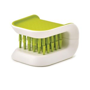 China Bristle Scrubber Spoon Knife Double Sided Scrub Brush Stocked on sale