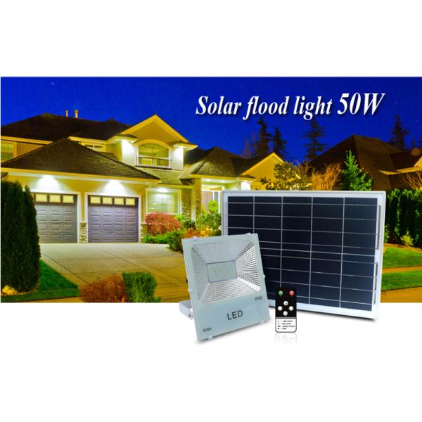 Remote Control Solar Powered Street Lights 6500K Color Temperature For Night Fishing