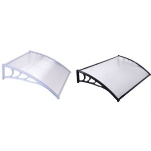 Durable PC Door Canopy , Polycarbonate Canopy Awning Strongly Sustain