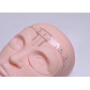 Disposable Transparent Adhesivepermanent makeup eyebrow ruler for PMU Microbladi