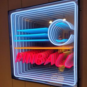 Wedding Stage Dance Floor Led Panel Infinity 3D Tunnel Mirror Led Light Dance