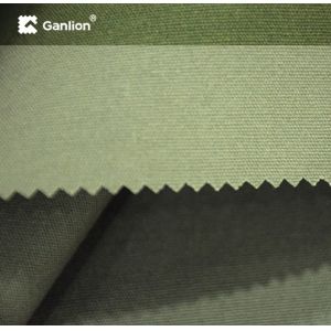 Light Green IRR Fire Retardant 100% Cotton Cloth Fabric Canvas 1/1