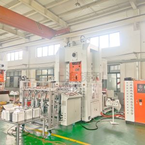 24KW Aluminium Foil Container Making Machine 50HZ Aluminium Foil Manufacturing