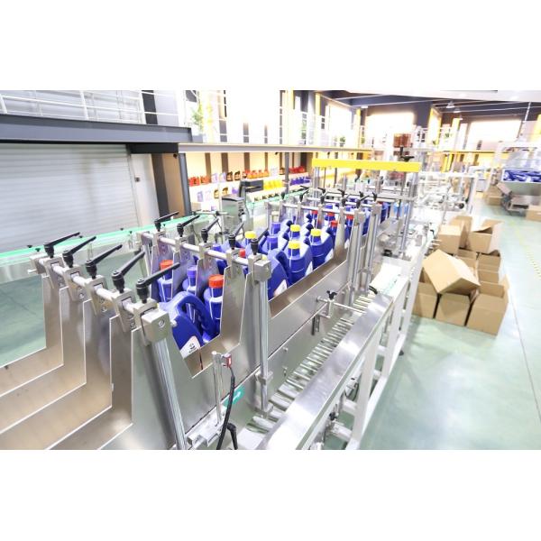 High Speed Chemical Packaging Machine Auto Carton Packing Machine 8-16 Cartons / Minute