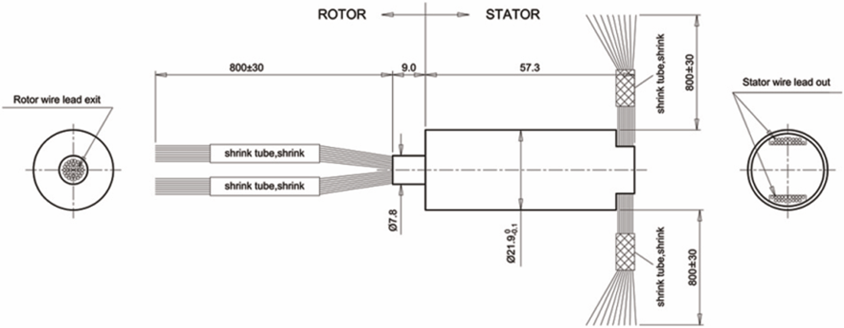 Lightweight Military Slip Ring Manufacturers IP54 With Signal Handling Capabilities