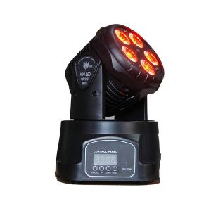 5pcs*15W 6 in 1 RGBWA LED Beam Moving Head Light , Moving Head Stage Lights