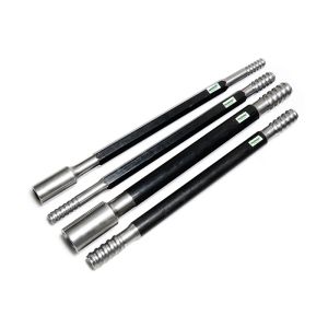T38 Threaded Drill Rod Top Hammer Drilling Tools Of Guide Tube 915mm To 6095mm