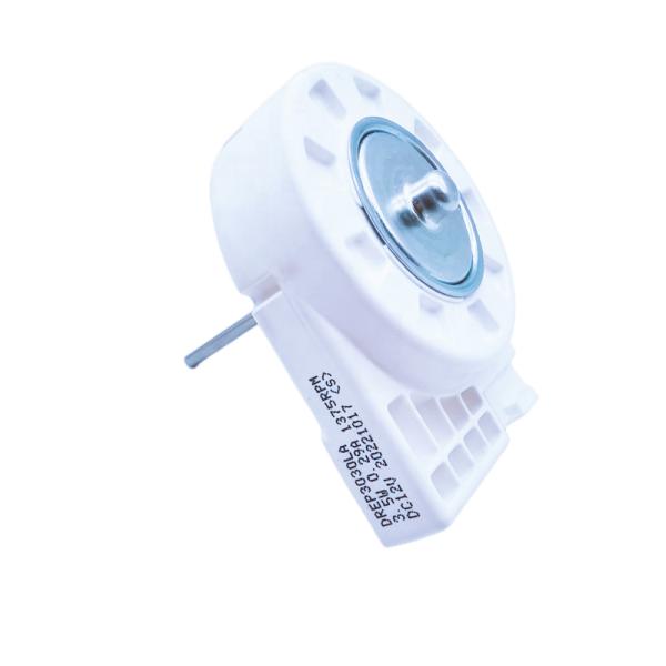 White 3.5W 0.29A 1375 RPM DC 12V Refrigerator Part DREP3030LA 9B Refrigerator Blower Fan
