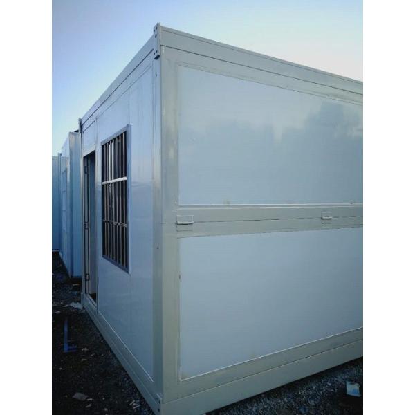 Buy Shipping 40 Foot Folding Container House Fire Resistant With Sandwich Panel at wholesale prices