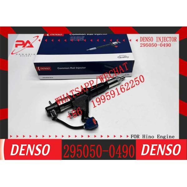 Brand-New diesel Fuel common rail injector 295050-0490 295050-0491 295050-0492 23670-E0220 for HINO Heavy Truck E13C Eng