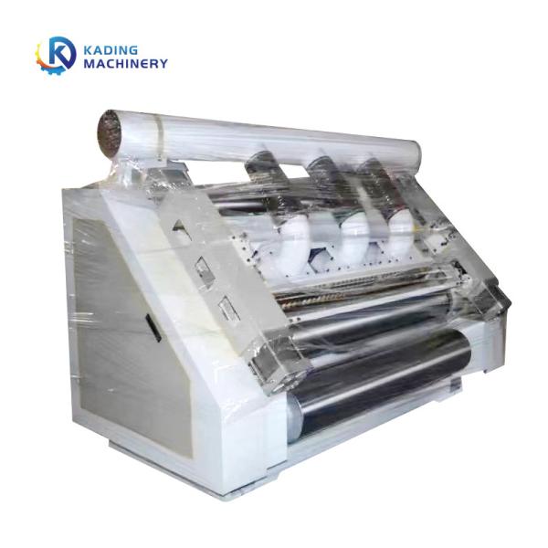 Steam Heating Type Single Facer Corrugation Machine With Carton Making Linkage