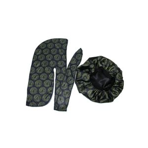 Logo Custom Satin Men Women Designer Bonnet And Durag