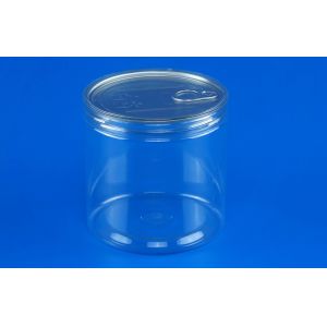Eco Friendly Round Plastic Food Containers 93MM Caliber 40℃ Resistance