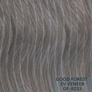 Engineered Custom Wood Veneer Panels Irregular Texture For Decoration ISO