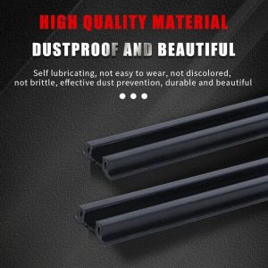 5mm To 1000mm ABS Profile ASA Profile PE Extrusion Plastic Wear Strip Abrasion