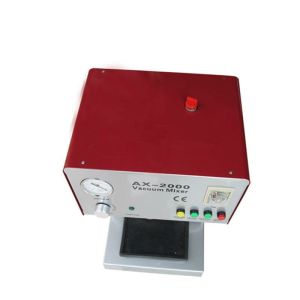 150W Dental Laboratory Equipment AX-2000B Vacuum Mixer With Built-In Vacuum Pump