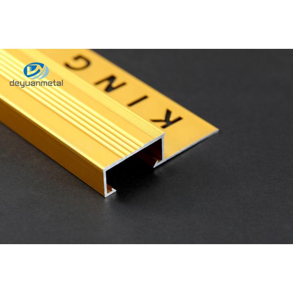 Buy 6063 Aluminum Ceramic Tile Edging , T5 Aluminum Ceramic Tile Edging at wholesale prices