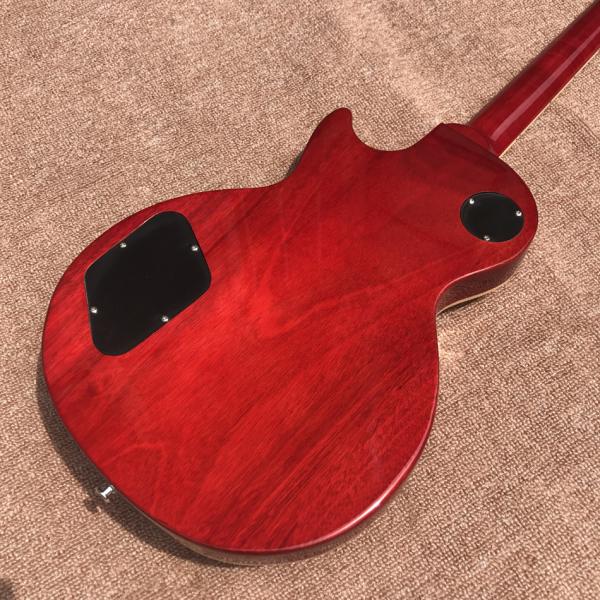 New standard LP 1959 R9 electric guitar, Cherry burst color, frets cream binding, a piece of neck & body, Tune-o-Matic b