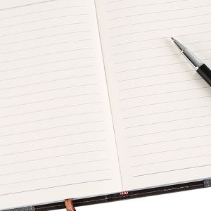 ODM Diary Journal Notebook Leather Bound Notebook A5 Thread Sewing