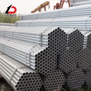 DIN Welded 3 Inch Galvanized Pipe 20 Ft Round Steel Iron Pipe