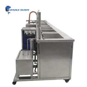 28Khz / 40khz Industrial Ultrasonic Cleaner Eight Tanks With Cleaning Rinsing