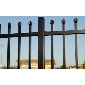 Quality Metal Garrison Fencing panels 2100mm x 2400mm width for sale