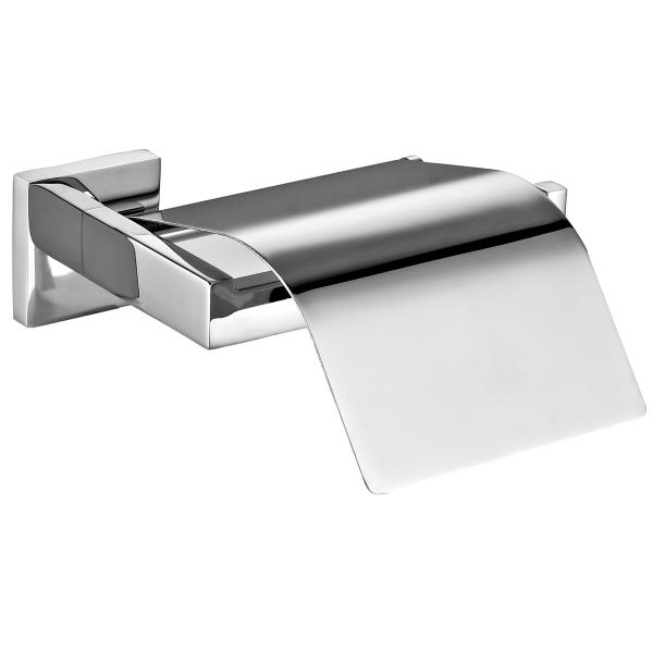Buy Rustproof Toilet Paper Holder Polished Thicken Square Toilet Paper Holder at wholesale prices
