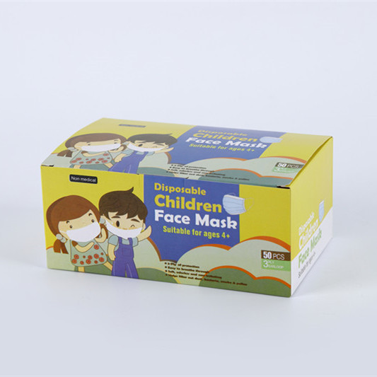 S&J Kids disposable face mask 3 ply medical face mask anti dust