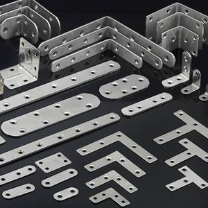 Oval Hole Metal Stamping Parts Motor Overcurrent Connectors For Welding