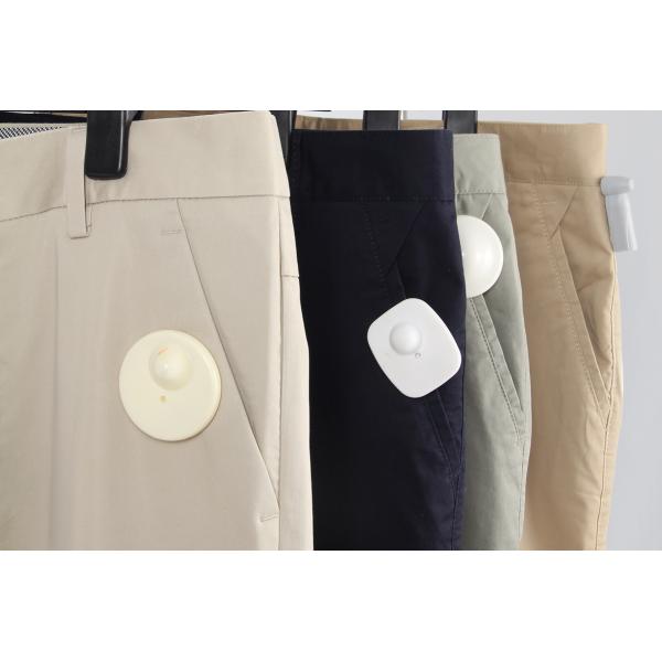 8.2MHz EAS Hard RF Security Tag Black Big Square For Retail Store