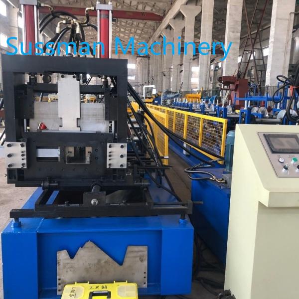 Buy SGS 3.0mm CZ Purlin Roll Forming Machine Chain Drive PLC Control at wholesale prices