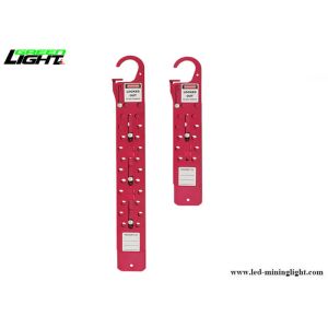 China Red 12 8mm Hole Aluminium 3/8'' Buckle Hasp Lockout on sale