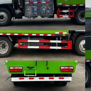 7.36TONS 2300L Guardrail Road Cleaning Truck 184hp Efficient Cleaning