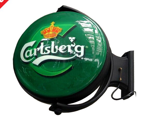 Acrylic Advertising rotating light box