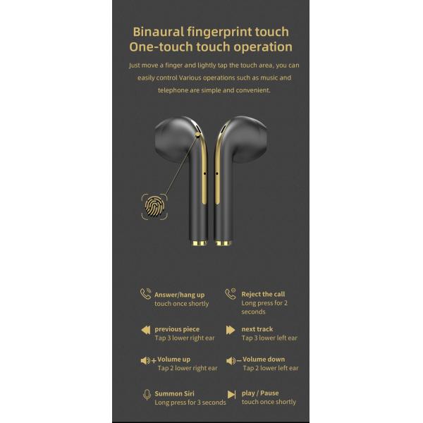 OEM TWS Waterproof IPX4 Waterproof Wireless Earbuds For Sport