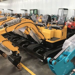 Kubota Engine Mini Digging Machine Small Wheeled Excavator