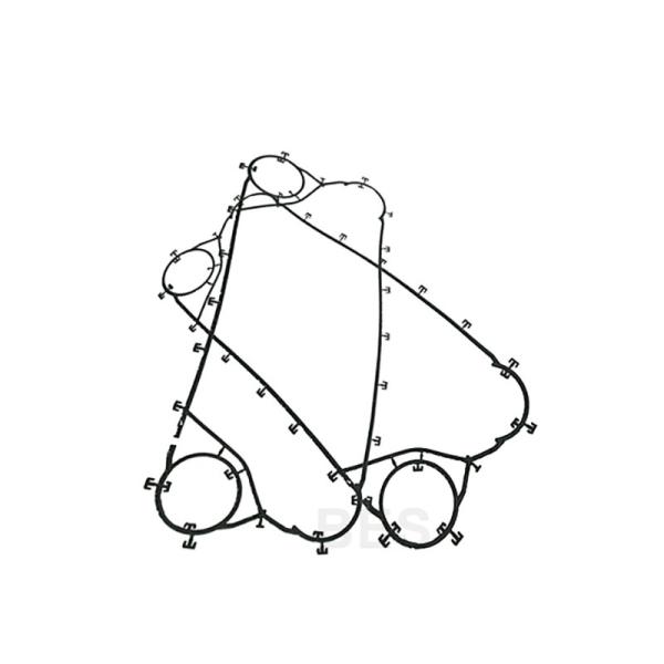 Buy Ux20 Epdm Plate Heat Exchanger Gasket Silicone PLC Control at wholesale prices