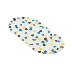 Quality Modern Small non slip PVC Bath Mat Random Stone Pattern 36*70CM for sale